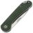 Нож CIVIVI Elementum Slip Joint satin сталь 14C28N рукоять Green Canvas Micarta (C18062AJ-2)