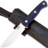 Нож Южный Крест Caribou L конвекс сталь М390 рукоять микарта синяя (253.1552)