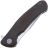 Нож Petrified Fish Warrior сталь K110 рукоять Black Micarta