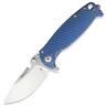 Нож DPx HEST/F Leggaro сталь M390 рукоять Blue Titanium (DPXHSF010)