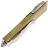 Нож Microtech UTX-85 S/E stonewash сталь M390 рукоять Tan Aluminum (233-10TA)
