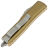 Нож Microtech UTX-85 S/E stonewash сталь M390 рукоять Tan Aluminum (233-10TA)