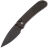 Нож CIVIVI Qubit blackwash сталь 14C28N рукоять Black Aluminium (C22030E-1)