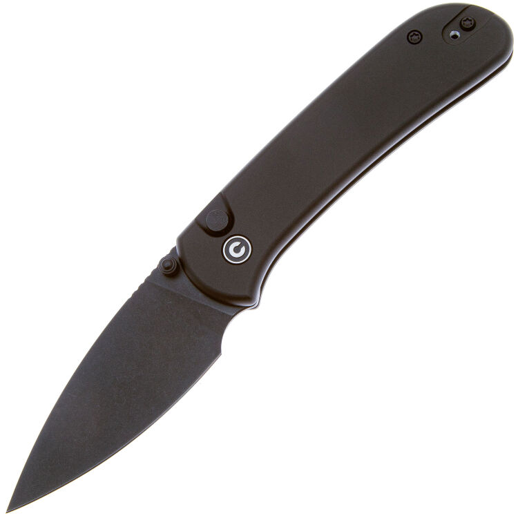 Нож CIVIVI Qubit blackwash сталь 14C28N рукоять Black Aluminium (C22030E-1)