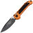Нож Microtech LUDT Gen III S/E black сталь M390MK рукоять Orange Aluminum (1135-1OR)