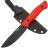 Нож N.C. Custom Pride blackwash сталь AUS-10 рукоять Red G10