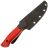 Нож N.C. Custom Pride blackwash сталь AUS-10 рукоять Red G10