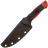 Нож N.C. Custom Pride blackwash сталь AUS-10 рукоять Red G10