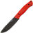 Нож N.C. Custom Pride blackwash сталь AUS-10 рукоять Red G10
