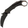 Нож WE Knife Tayra blackwash сталь M390 рукоять Black Titanium (WE24069-1)