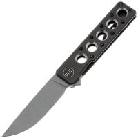 Нож WE Knife Miscreant 3.0 сталь CPM-20CV рук. Black Ti/Holes (2101B)