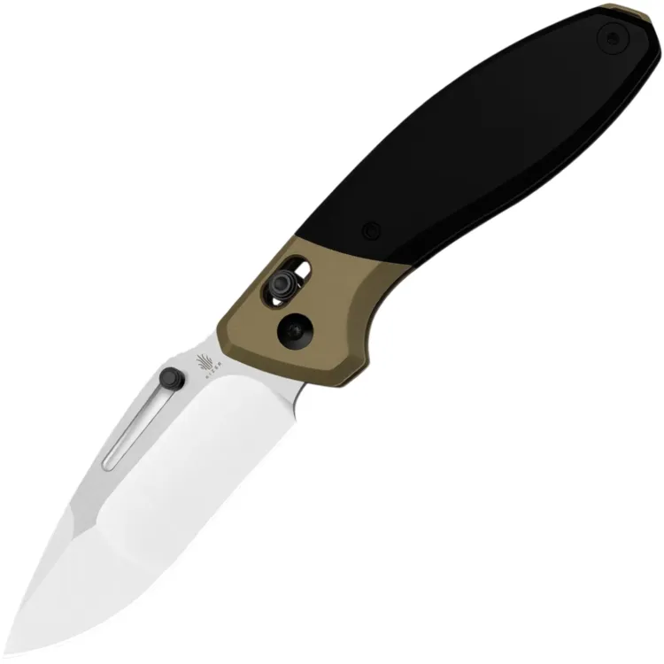 Нож Kizer Bulli satin сталь S45VN рукоять Bronze/Black Titanium