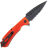 Нож Daggerr Urban 2 DL blackwash serrated сталь 8Cr14MoV рукоять Orange FRN