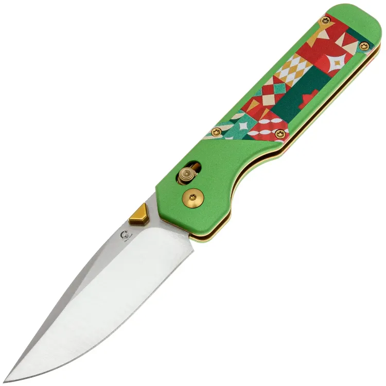 Нож Kizer Militaw Christmas collection сталь S45VN рукоять Aluminum/G10