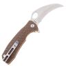 Нож Honey Badger Claw L serrated сталь 8Cr13MoV рукоять Tan FRN