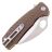 Нож Honey Badger Claw L serrated сталь 8Cr13MoV рукоять Tan FRN