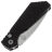 Нож Pro-Tech/Strider PT stonewash сталь MagnaCut рукоять Black Textured  Aluminium (PT205)
