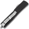 Нож Microtech Ultratech S/E Satin сталь M390 рукоять Black Aluminum (121-4)