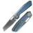 Нож Vosteed Xeno satin сталь Vanax рукоять Blue Titanium
