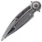Нож Rike Knife Viper 2-B сталь M398 рукоять Plain Gray Ti/Orange CF