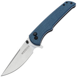 Нож Boker Magnum Bluejay сталь 440A рукоять Blue Micarta (01SC722)