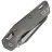 Нож Microtech MSI Mini black сталь M390MK рукоять Natural Clear Fluted Aluminum