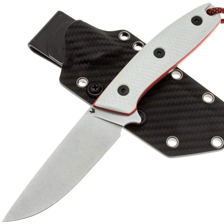Нож Titanfox Каракурт сталь N690 рукоять White G10