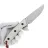 Нож Titanfox Каракурт сталь N690 рукоять White G10
