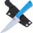 Нож Owl Knife Pocket сталь N690 рукоять микарта Джинс голубая
