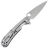 Нож Daggerr Sting frame lock stonewash сталь D2 рукоять Stainless steel