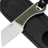 Нож CJRB Chip sandpolish сталь AR-RPM9 рукоять Green G10 (J1939-GN)