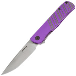 Нож Real Steel Karly satin сталь VG-10 рукоять Purple/Grey Aluminium (6053)