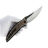 Нож WE Knife Quinseris satin/blackwash сталь M390 рукоять Black Ti/Copper Foil CF (WE23093-1)