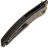 Нож WE Knife Quinseris satin/blackwash сталь M390 рукоять Black Ti/Copper Foil CF (WE23093-1)