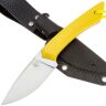 Нож 7 Ножей Джек малый Гибрид сталь N690 рукоять Yellow G10