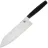 Нож кухонный Owl Knife Сантоку SA180 сталь N690 рукоять черная G10