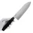 Нож кухонный Owl Knife Сантоку SA180 сталь N690 рукоять черная G10