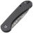 Нож CIVIVI Elementum Slip Joint сталь Damascus рукоять Twill Carbon Fiber (C18062AJ-DS1)