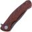 Нож Petrified Fish Warrior сталь K110 рукоять Black/Red Gmascus