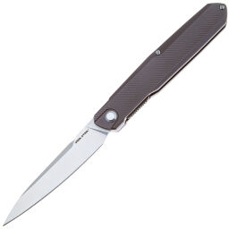 Нож Real Steel G5 Metamorph Mk.II сталь 14C28N рукоять Soft Grey Aluminium (7837)