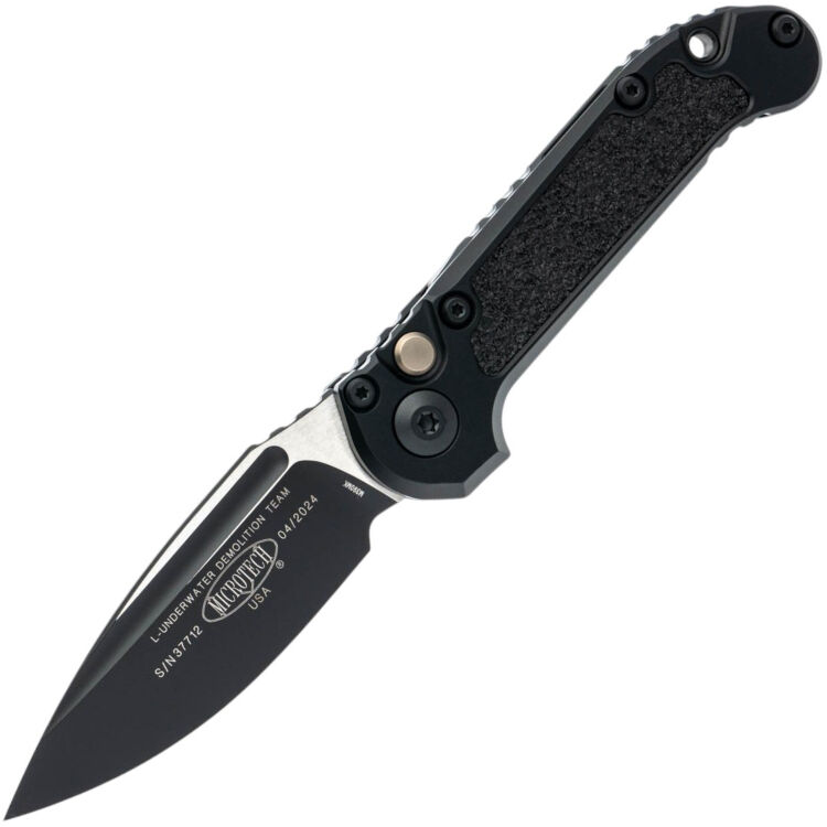 Нож Microtech LUDT Gen III black сталь M390MK рукоять Black Aluminum (1135-1T)