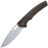 Нож WE Knife Exciton beadblast сталь CPM-20CV рукоять Black Ti/Twill CF spacer