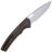 Нож WE Knife Exciton beadblast сталь CPM-20CV рукоять Black Ti/Twill CF spacer