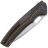 Нож WE Knife Exciton beadblast сталь CPM-20CV рукоять Black Ti/Twill CF spacer