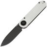 Нож Vosteed Corgi-V 295 blackwash сталь N690 рукоять White G10