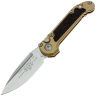 Нож Microtech LUDT Gen III S/E stonewash сталь M390MK рукоять Tan Aluminum (1135-10TA)