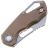 Нож MKM Isonzo Cleaver сталь M390 рукоять Bronze Titanium (FX03M-2TBR)