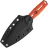 Нож Kizer Norcross gray stonewash сталь Nitro-V рукоять Orange G10