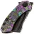 Нож Kansept Mini Korvid blackwash сталь 154CM рукоять Purple Undead G10