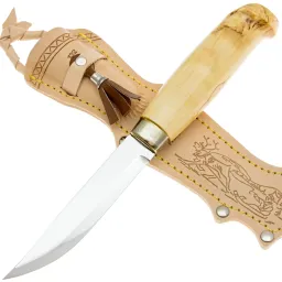 Нож Marttiini Lynx Knife 132 сталь Stainless steel рукоять карельская береза (132010)